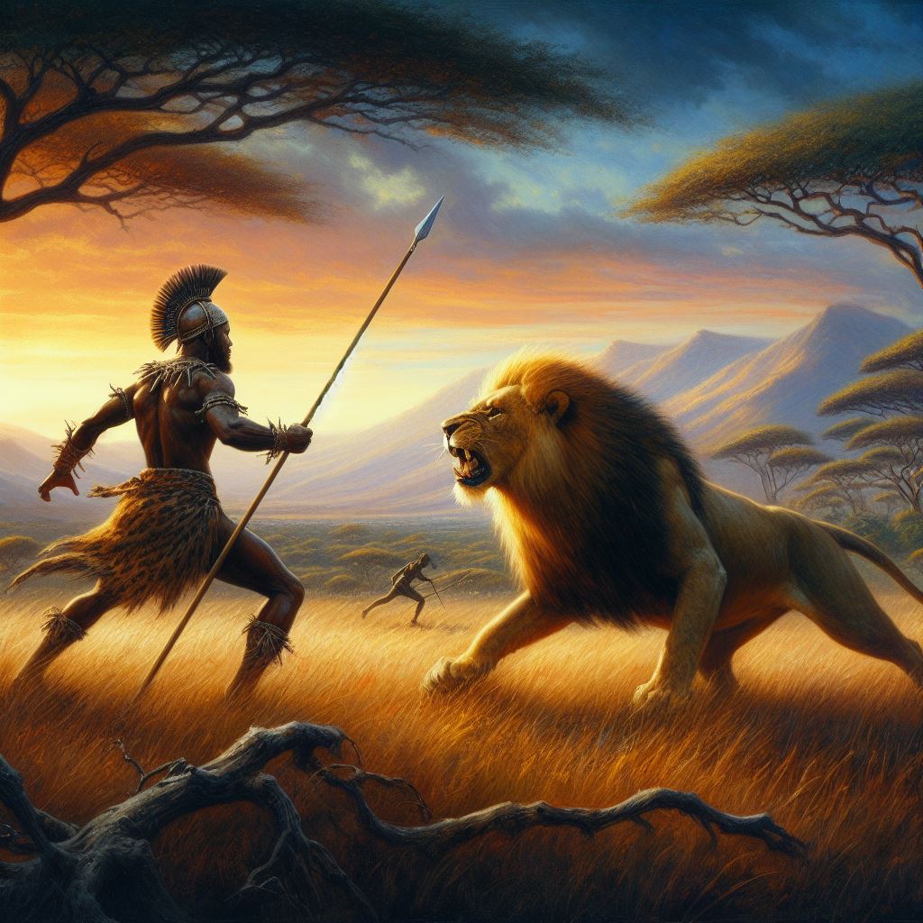 Ihmiset vs Leijonat Keniassa